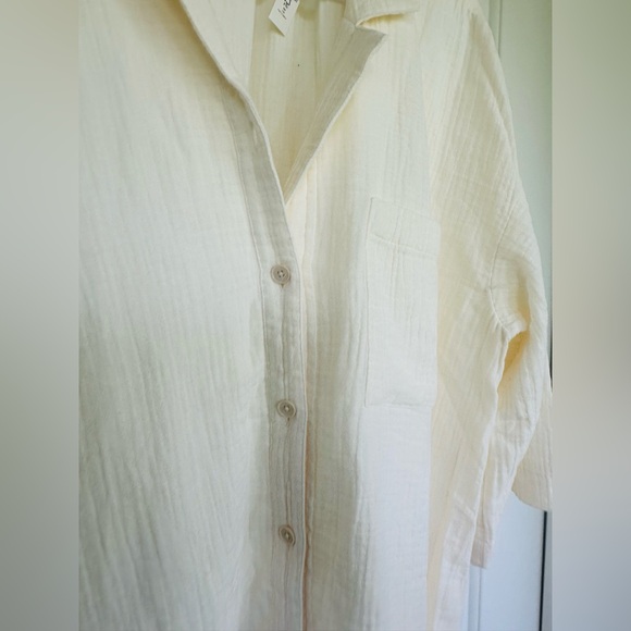 Madewell Size Small NWTs Cotton Swim Coverup - Picture 6 of 10